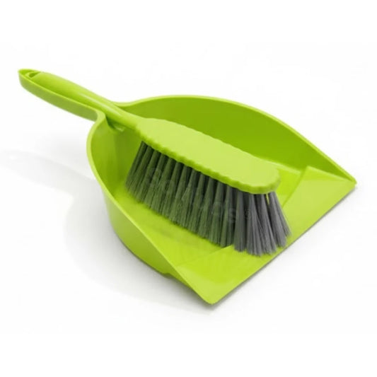 Dustpan with Multi-Purpose Dusting Brush