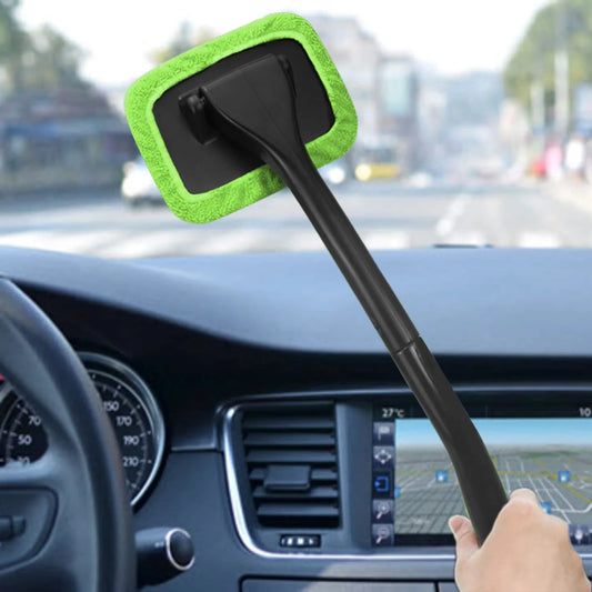 Car Glass Cleaner Wiper with 1 Extra Microfiber Cloth