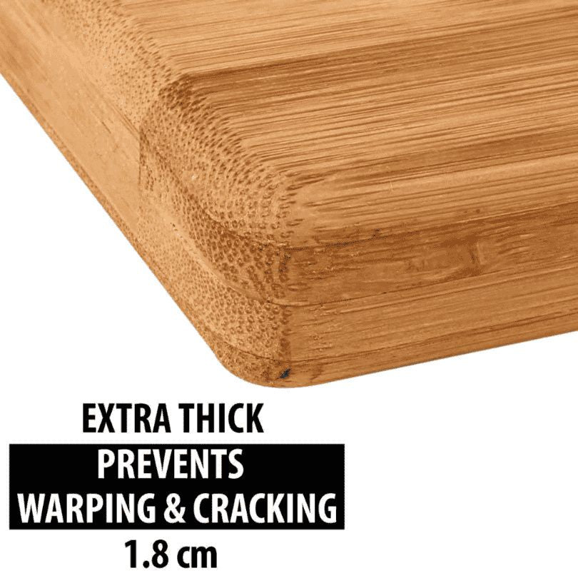 Bamboo Cutting Board, Knife-Friendly Kitchen Essential