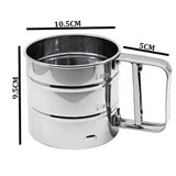 Stainless Steel Flour Sifter (Pack of 1)