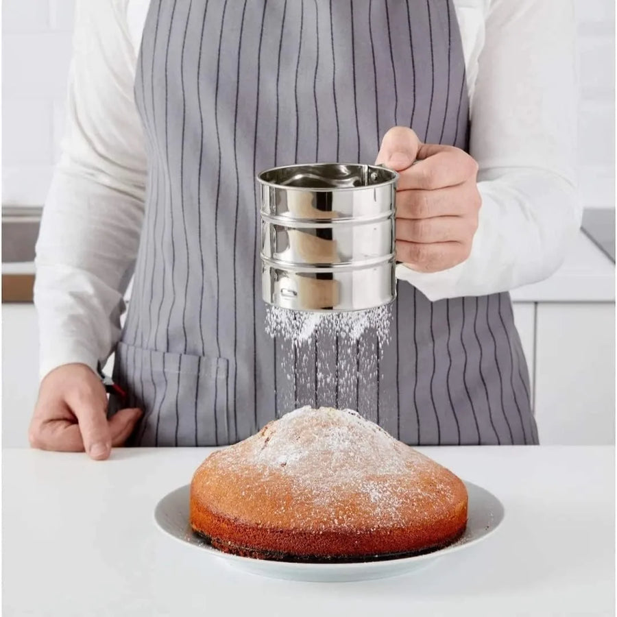 Stainless Steel Flour Sifter (Pack of 1)