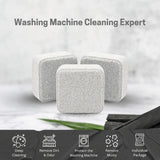 Charcoal & Lemon Scented Washing Machine Cleaner Descaling Tablets (Pack of 24)