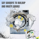 Charcoal & Lemon Scented Washing Machine Cleaner Descaling Tablets (Pack of 24)