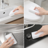 Magic Eraser Cleaning Sponges Pack of 4, Multi-Surface Melamine Foam Cleaning Pads for Kitchen, Bathroom, Walls, Tiles, Sinks & Shoes