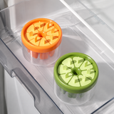 8 Pcs Ice Cream Kulfi Mould, BPA Free Food Grade Reusable Round Ice Box Container, Quick Release Homemade Popsicle & Fruit Ice Pop Maker