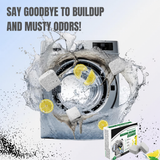 Charcoal & Lemon Scented Washing Machine Cleaner Descaling Tablets (Pack of 24)