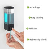 Wall Mounted Liquid Soap Dispenser (Black)