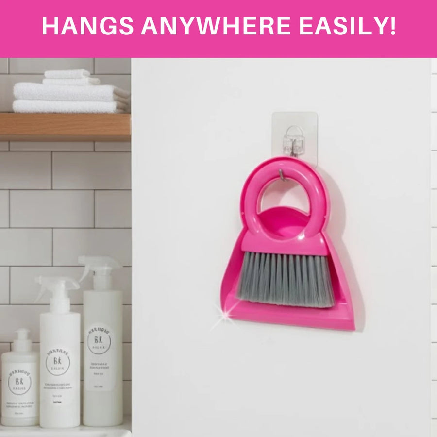 Small Broom Brush and Dustpan Set