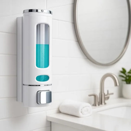 Wall Mounted Capsule Soap Dispenser (White)