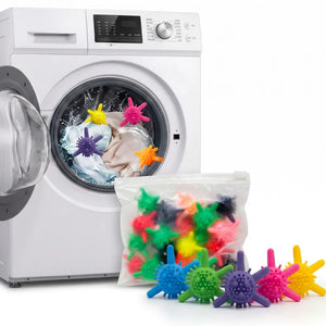 Washing Machine Clothes Cleaner Balls (Pack of 20) | Reusable Laundry Balls