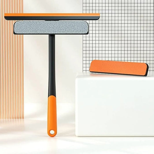 3 in 1 Glass Cleaning Brush With Built In Spray