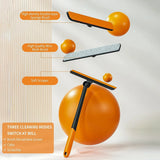 3 in 1 Glass Cleaning Brush With Built In Spray