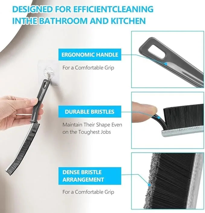 Gap Cleaning Brush with Angled Tip (Set of 5)