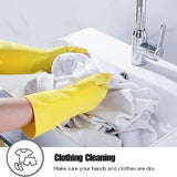 Heavy Duty Rubber Hand gloves (1 Pair)