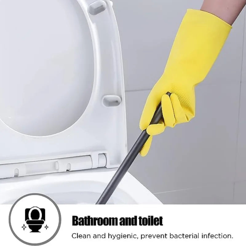 Heavy Duty Rubber Hand gloves (1 Pair)