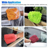 Double Sided Microfiber Cleaning Gloves (Pack of 2)