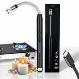 USB Rechargeable Electric Arc Lighter with 360° Flexible Neck