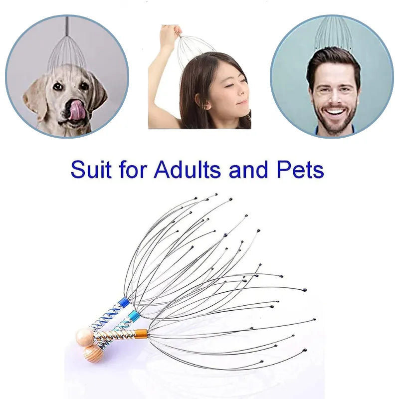 Hand Held Scalp Massager