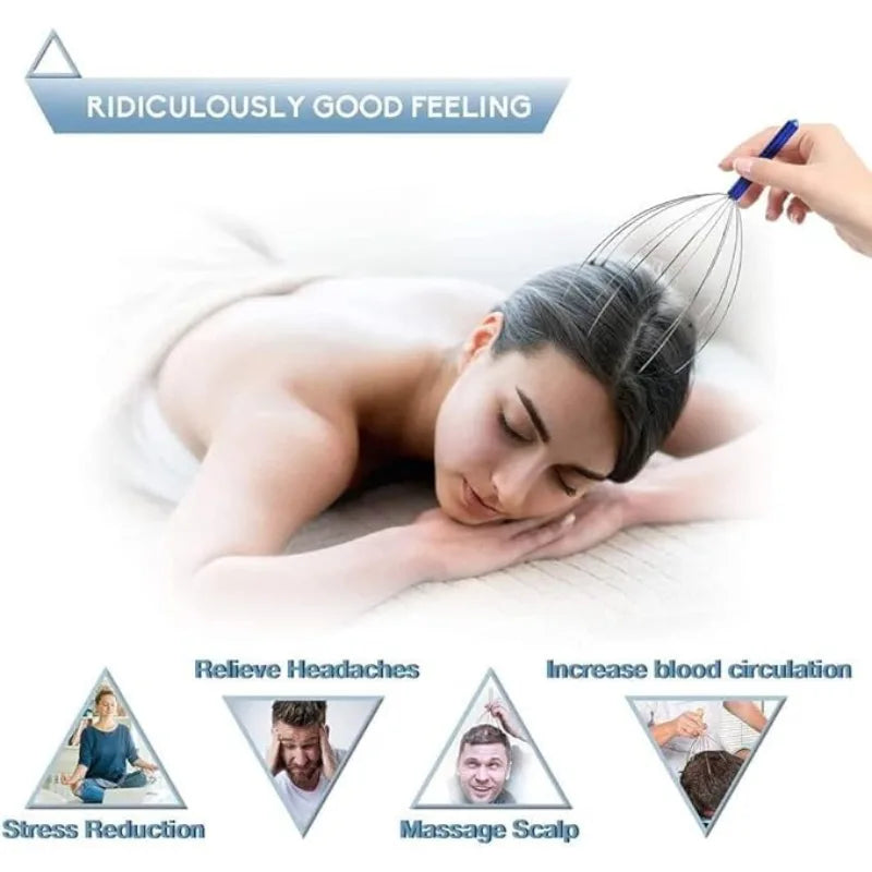 Hand Held Scalp Massager