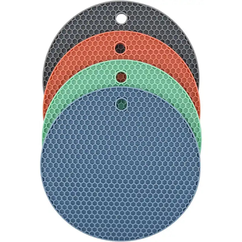 Silicone Trivet Mats (4 PCS)