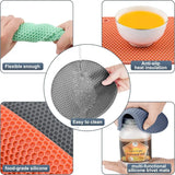 Silicone Trivet Mats (4 PCS)