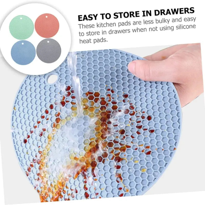 Silicone Trivet Mats (4 PCS)