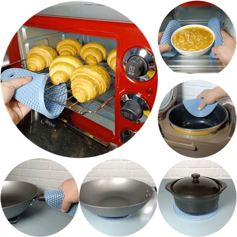Silicone Trivet Mats (4 PCS)