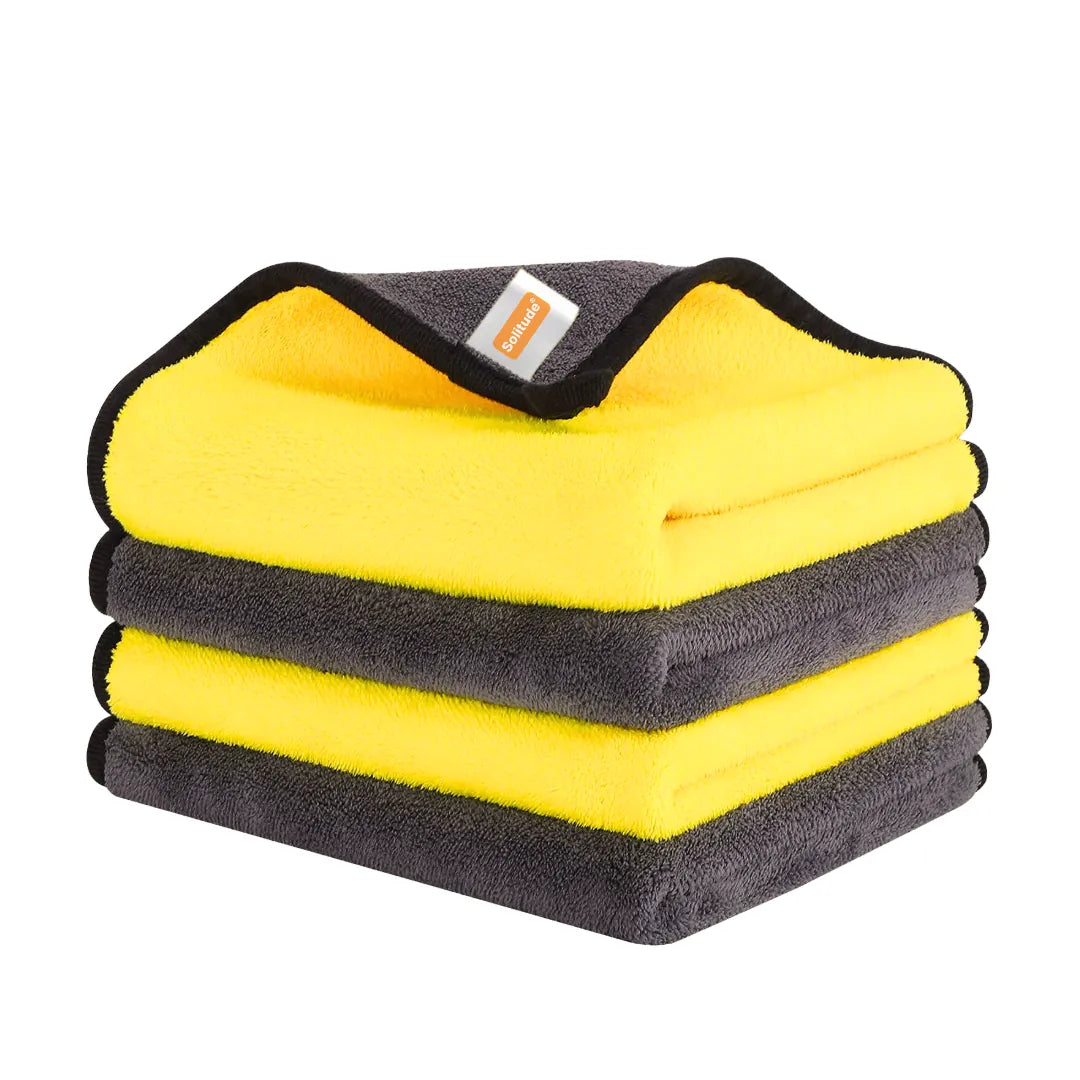 Solitude Microfiber Towel Cloth 40 x 40 cms, 400 GSM