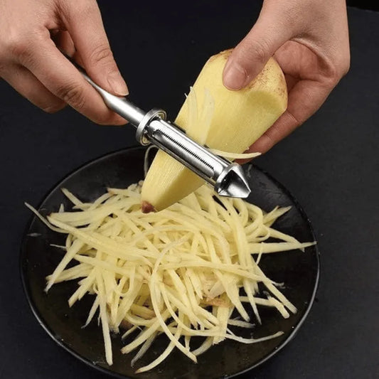 Multi-functional Julienne Peeler