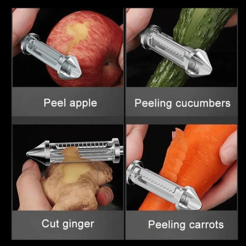 Multi-functional Julienne Peeler