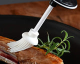 Glass Oil Dispenser Bottle with Silicone Basting Brush