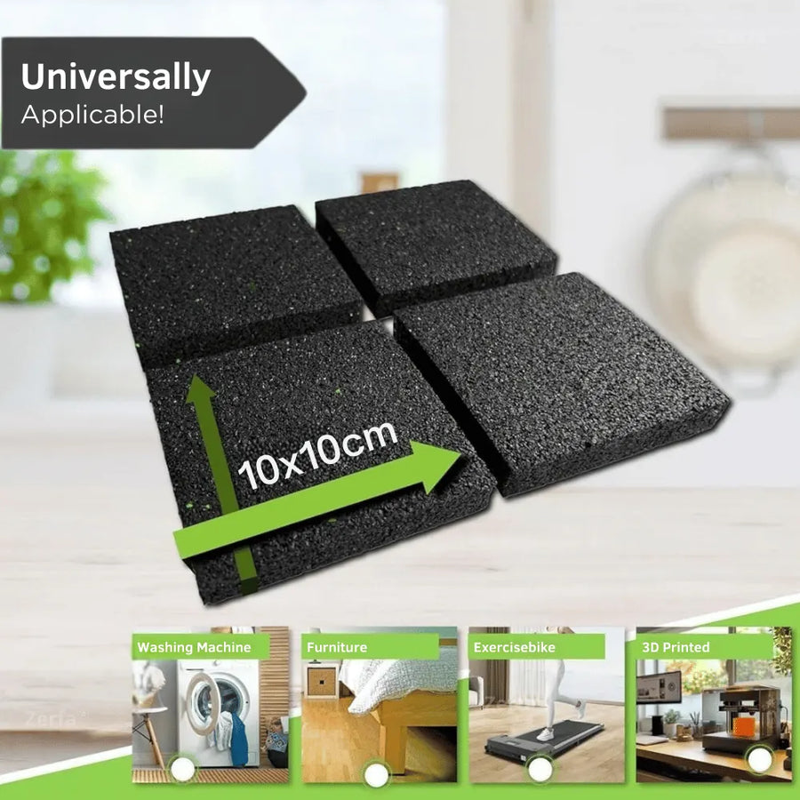 Anti-Vibration Rubber Washer Mat (Set of 4)