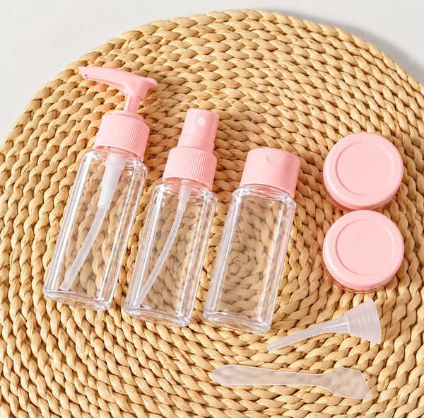Compact Cosmetic Storage Jars