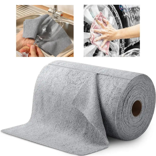 Microfiber Cleaning Cloth Roll (20 Sheets)