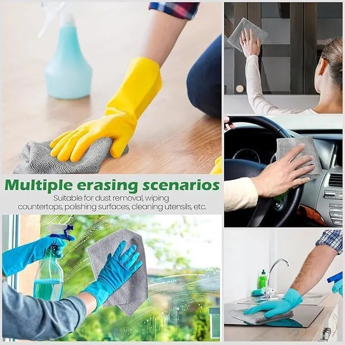 Microfiber Cleaning Cloth Roll (20 Sheets)