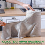 Microfiber Cleaning Cloth Roll (20 Sheets)