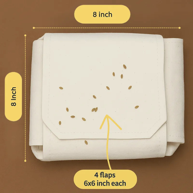 Double Layer Cotton Roti Cover