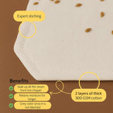 Double Layer Cotton Roti Cover Cloth