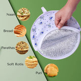 Insulated Zip Roti Cover for Hot Chapatis