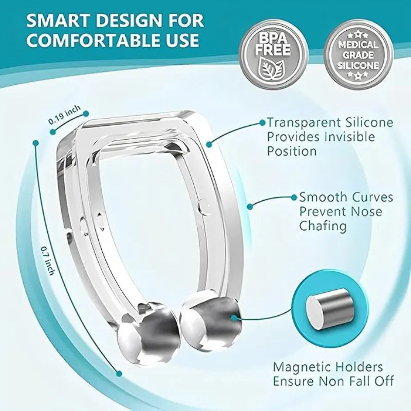 Anti Snoring Device for Men and Women (2 Pcs)