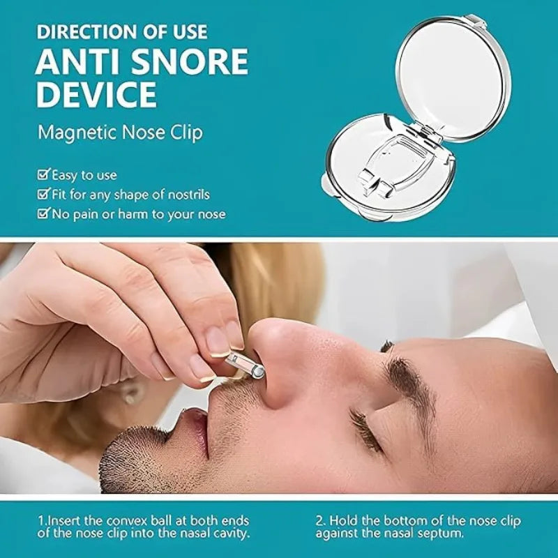 Anti Snoring Device for Men and Women (2 Pcs)