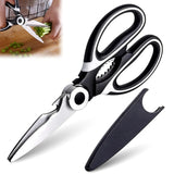 Multi-Purpose Strong Stainless Steel Kitchen Scissor | Heavy-Duty Food & Utility Scissors