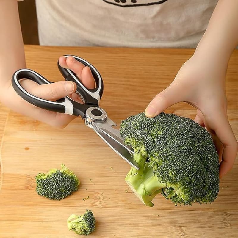 Multi-Purpose Strong Stainless Steel Kitchen Scissor | Heavy-Duty Food & Utility Scissors