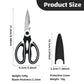 Multi Purpose Strong Stainless Steel Kitchen Scissor