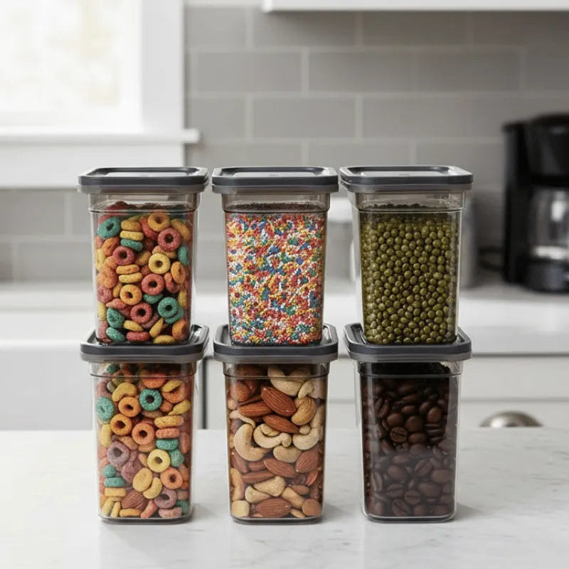 Kitchen Storage Containers (Set of 6)