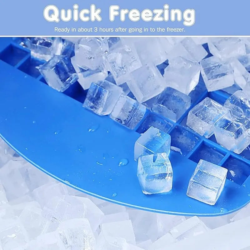 Silicone Ice Cube Tray (Pack Of 1)