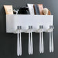 Toothbrush Holder Wall Mounted (4 Cups)