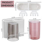 Toothbrush Holder Wall Mounted (2 Cups)