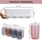 Toothbrush Holder Wall Mounted (4 Cups)