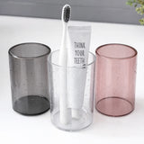 Wall Mounted Toothbrush Holder with 3 Cups | Multi-Compartment Bathroom Organizer
